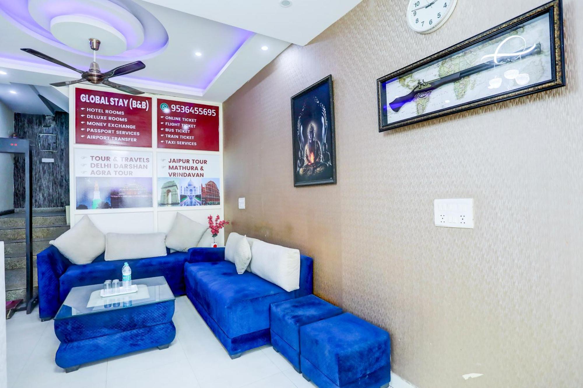 Global Stay Near Delhi Airport Neu-Delhi Exterior foto